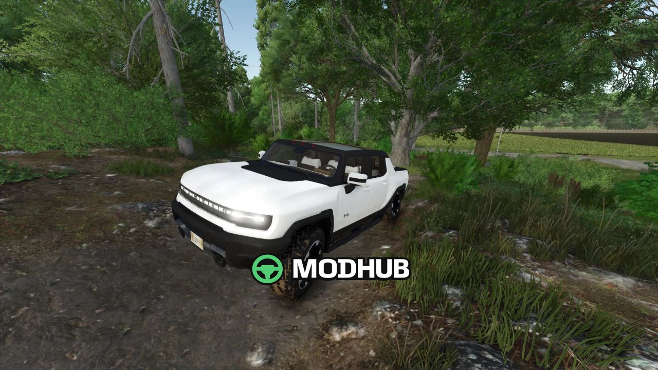 Новий Потужний GMC HUMMER EV для FS25