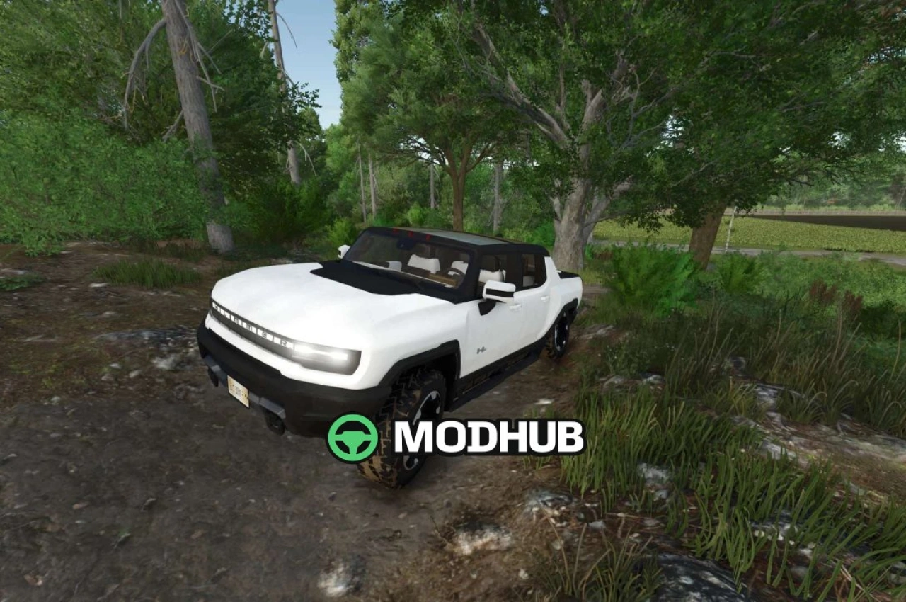 Новий Потужний GMC HUMMER EV для FS25