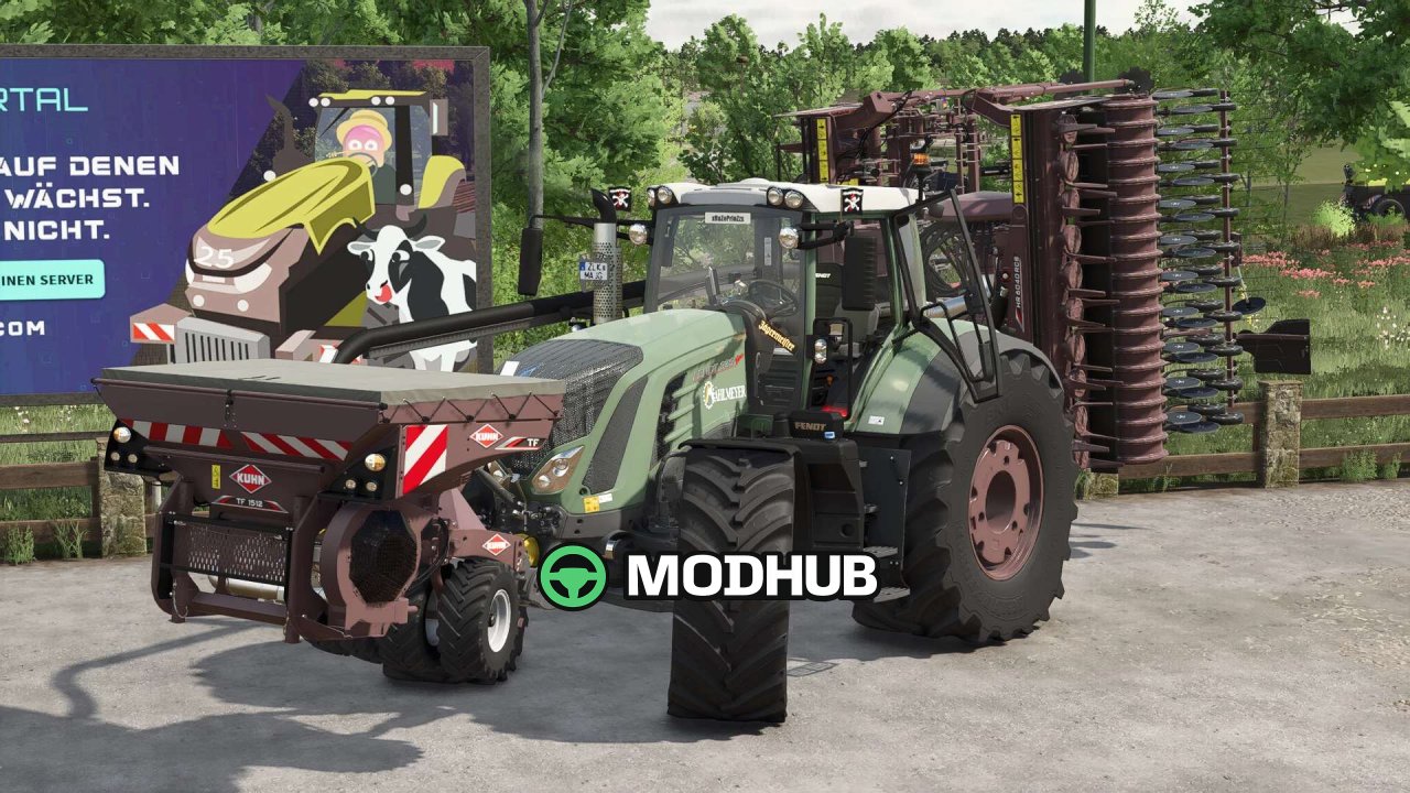 Мод на Легендарний Пак Kuhn для FS25