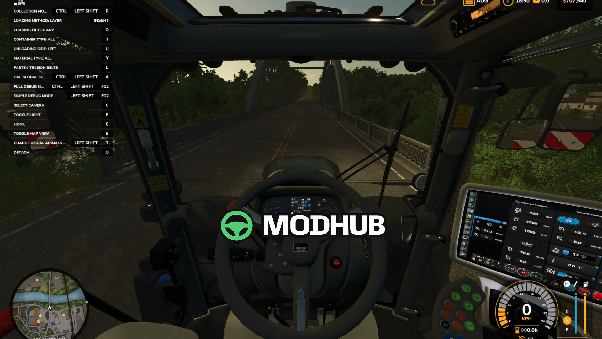 Mod für Spielskripte Hide Help Texts – Entleeren Sie Ihr HUD für Farming Simulator 25