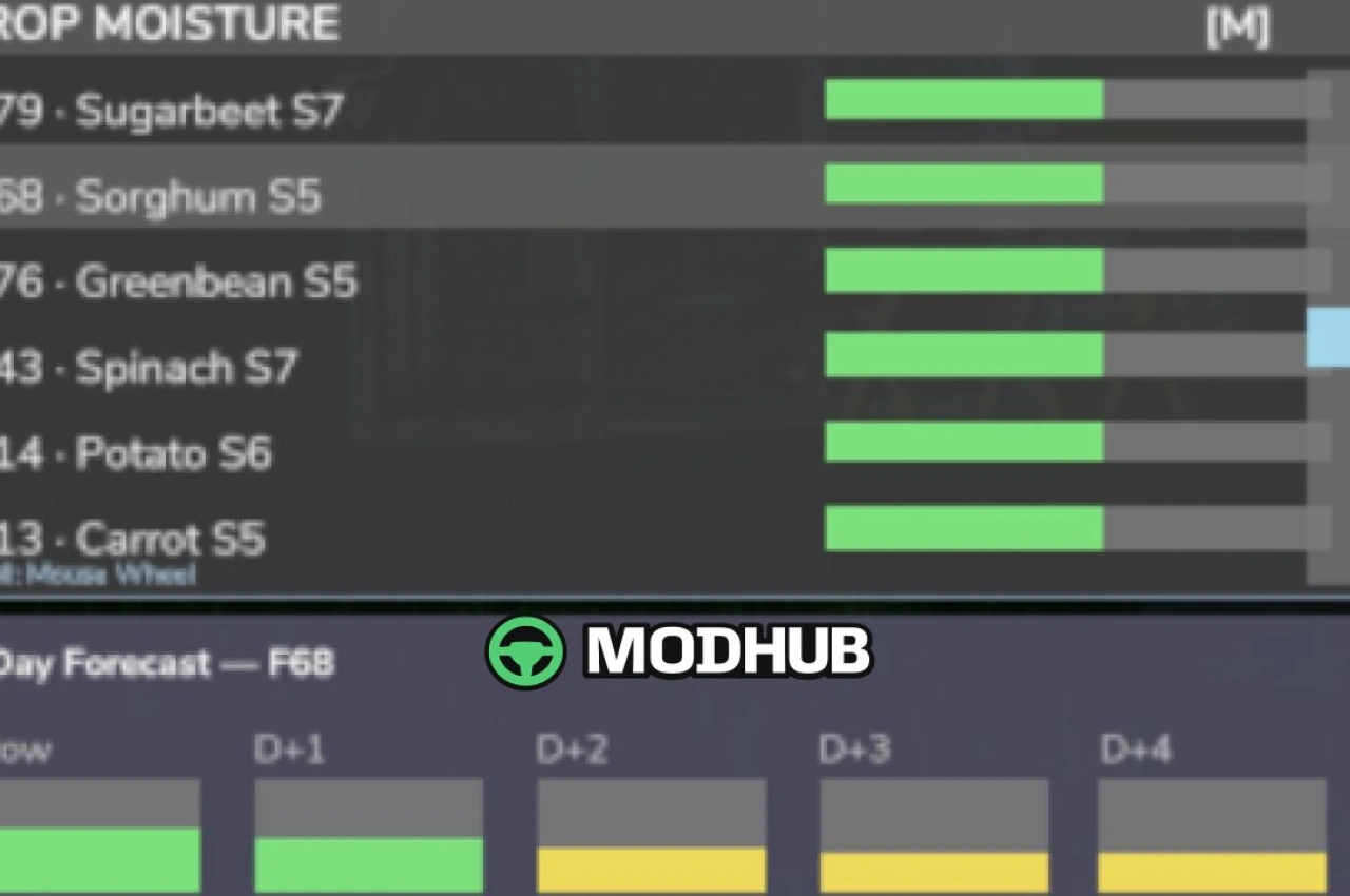 Мод на Легендарний Сезонний Стрес Культур V1.0.6.0 для FS25