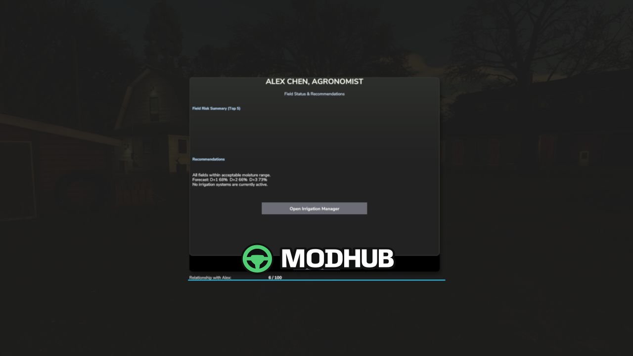 Мод на Легендарний Сезонний Стрес Культур V1.0.6.0 для FS25