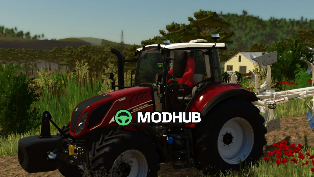 Mod na Traktory New Holland T5 Centenario V1001 dla Farming Simulator 25