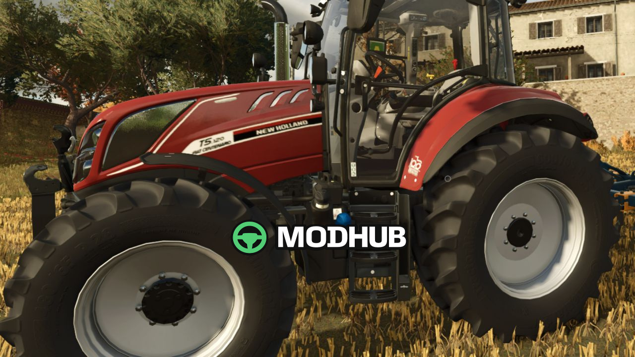 Mod na Traktory New Holland T5 Centenario V1001 dla Farming Simulator 25
