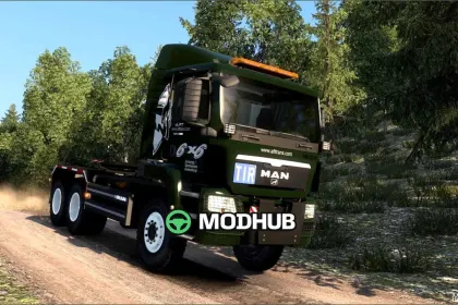 Truck MAN TGS Heavy Duty 6×6 for Euro Truck Simulator 2