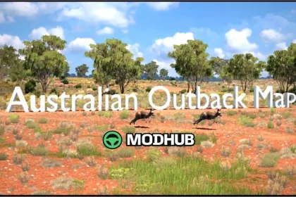 Australian Outback Map V5.3 for Euro Truck Simulator 2