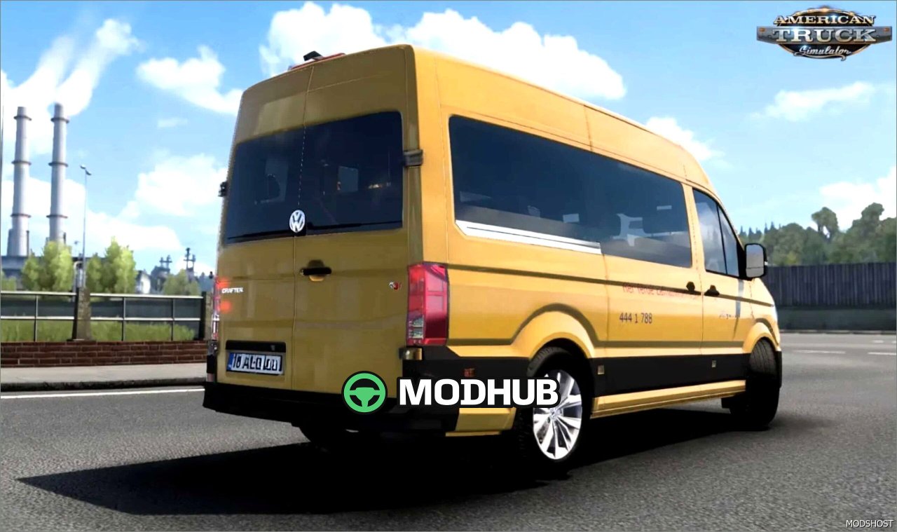 Bus Volkswagen Crafter MK2 2019 für American Truck Simulator