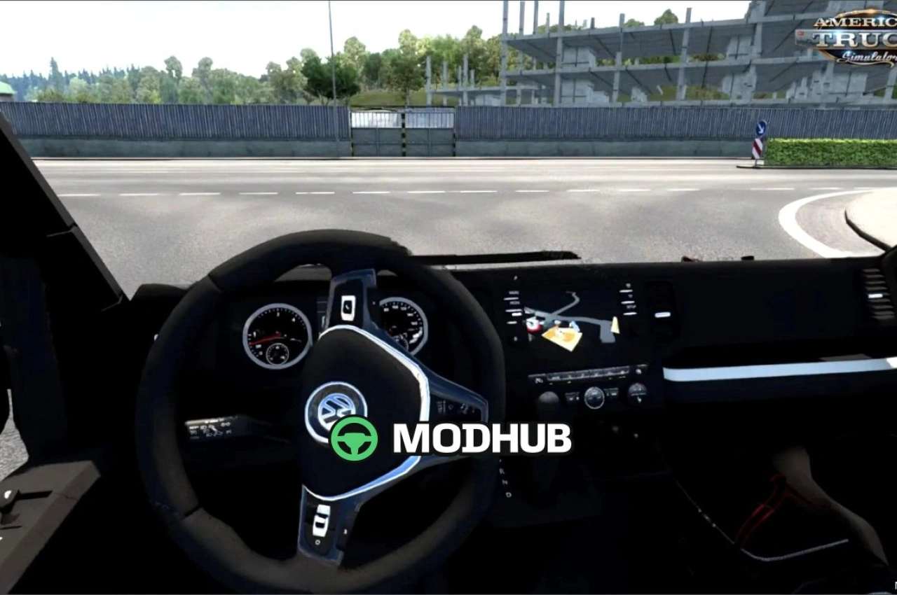 Автобус Volkswagen Crafter MK2 2019 для American Truck Simulator