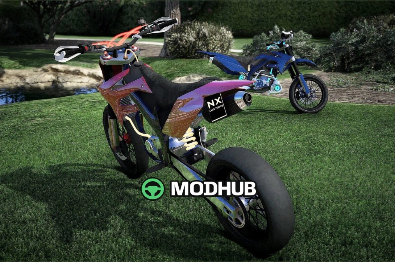 Мотоцикл Maibatsu Sanchez Supermotard для GTA 5
