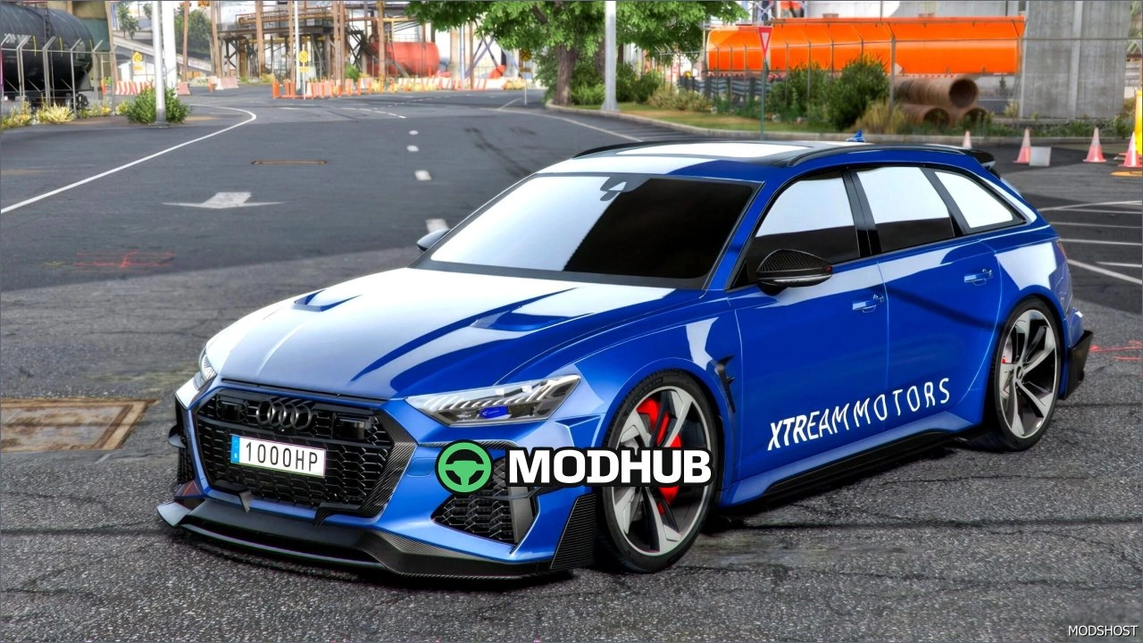 Автомобіль Audi RS6 C8 Stage 3 1000HP для GTA 5