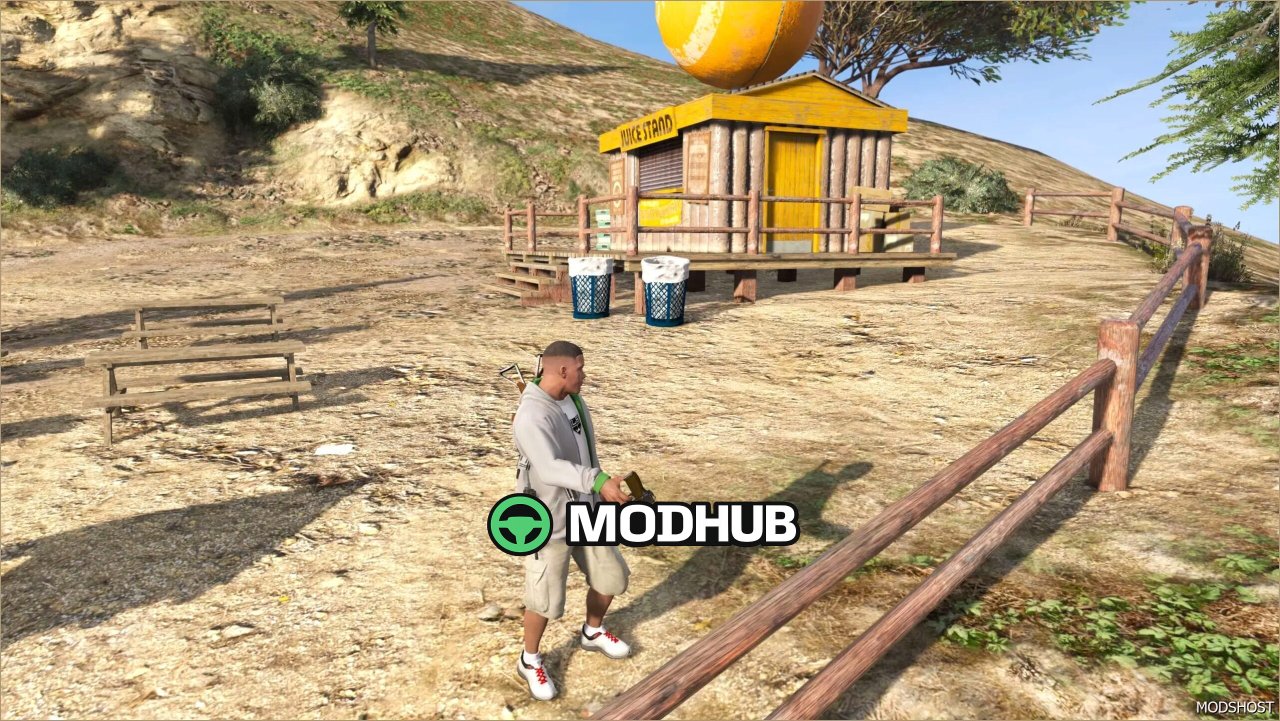 Скрипт мод GUN Tricks для GTA 5