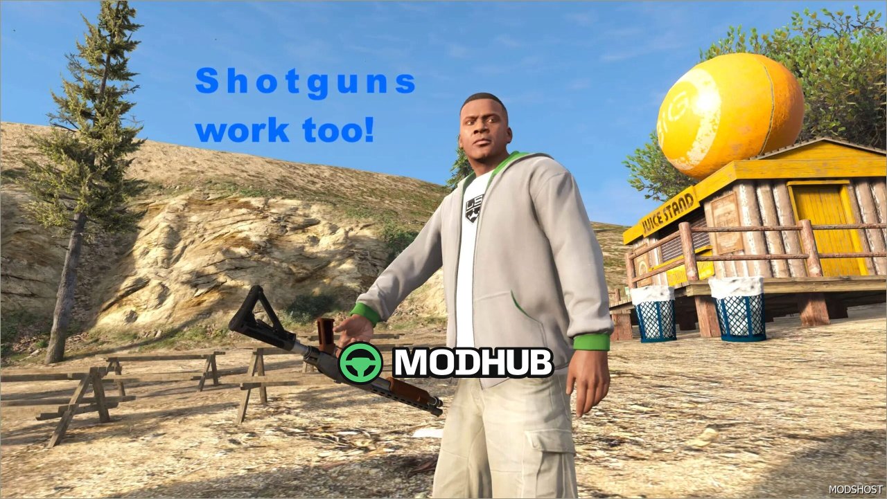 Скрипт мод GUN Tricks для GTA 5