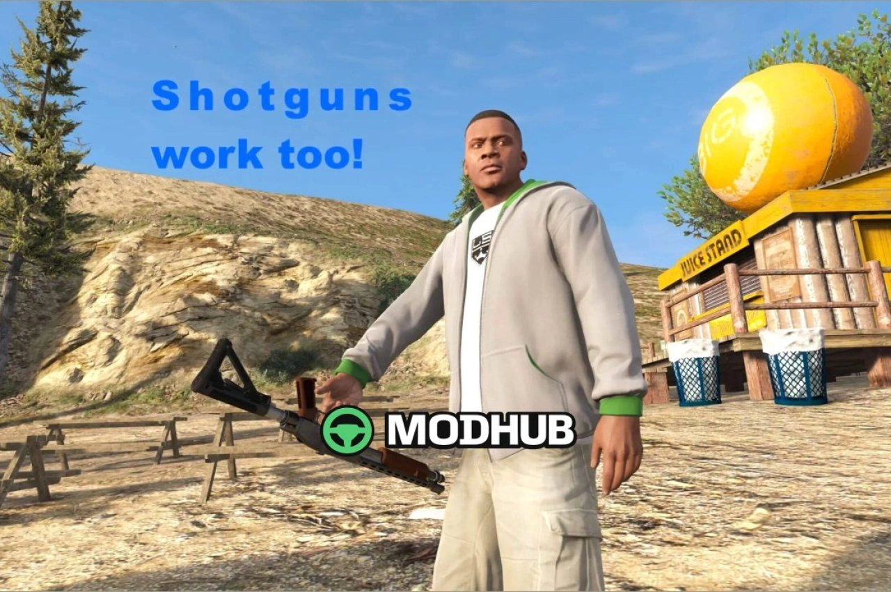 Скрипт мод GUN Tricks для GTA 5