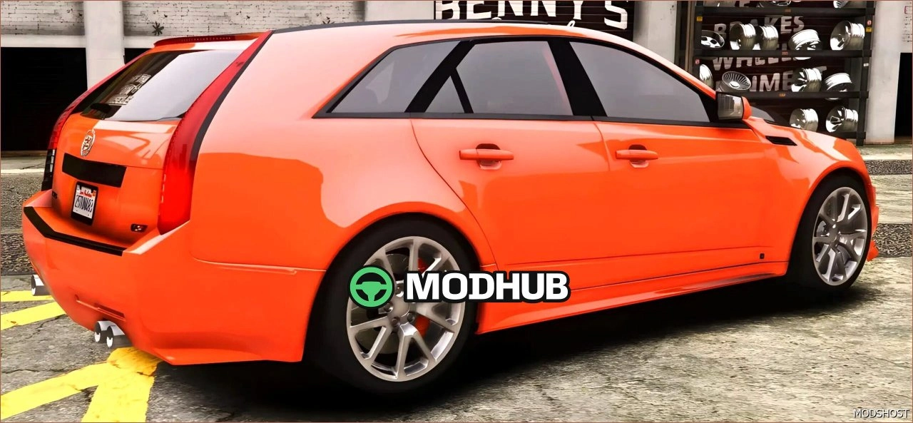 Автомобіль Cadillac CTS Sport Wagon Custom для GTA 5