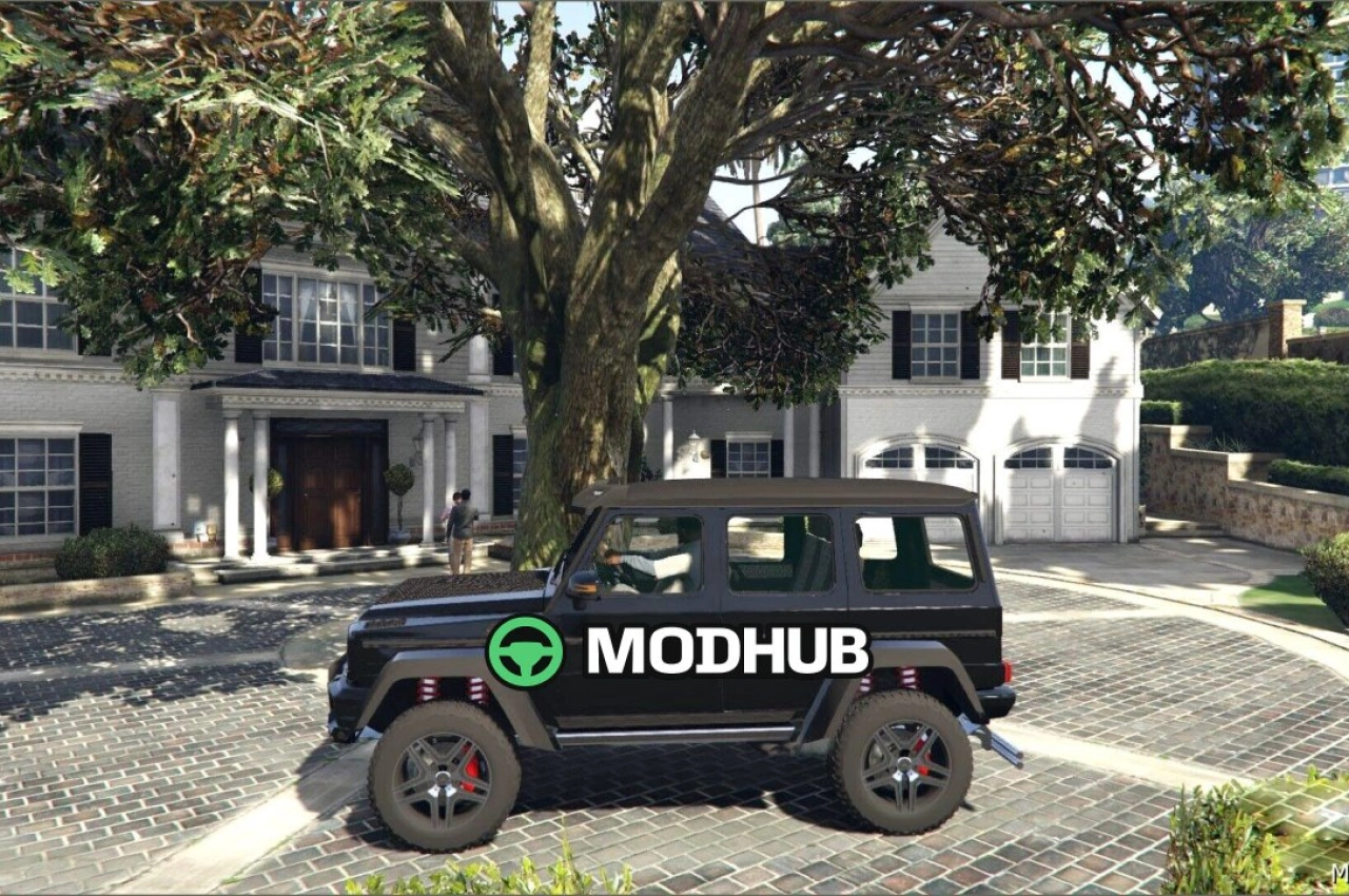 Автомобіль Mercedes Benz G500 для GTA 5