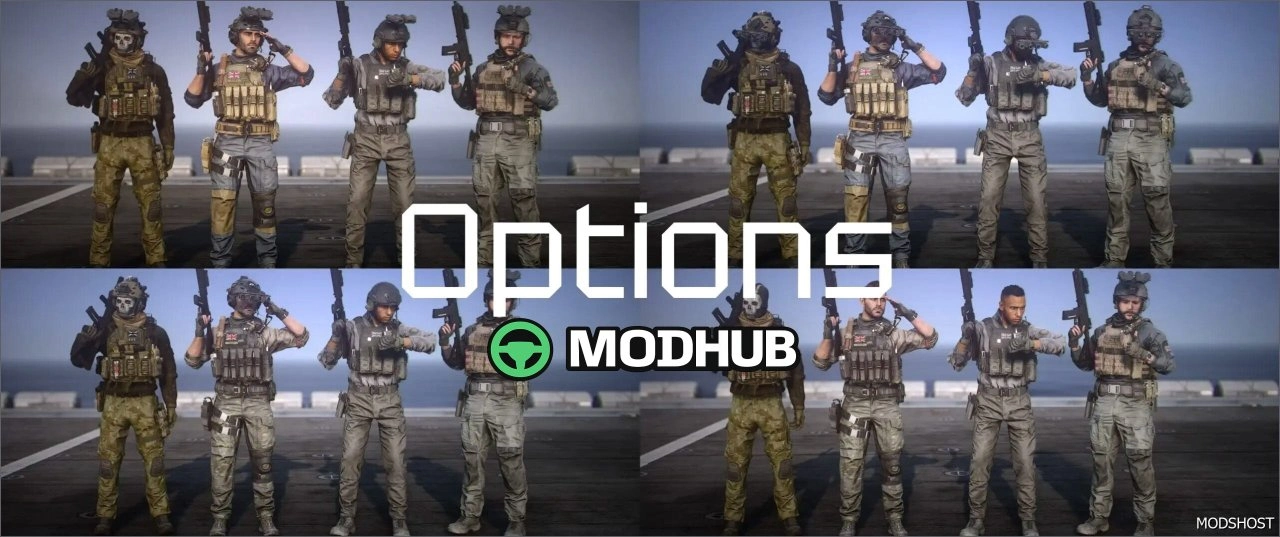 Мод персонажа Task Force 141 для GTA 5