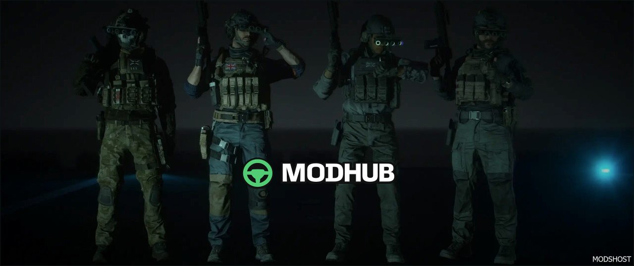 Мод персонажа Task Force 141 для GTA 5