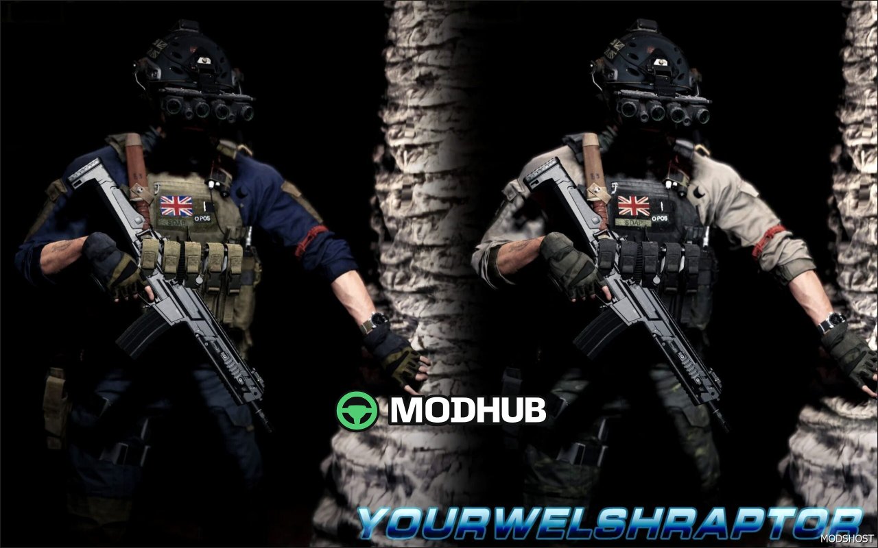 Мод персонажа Task Force 141 для GTA 5
