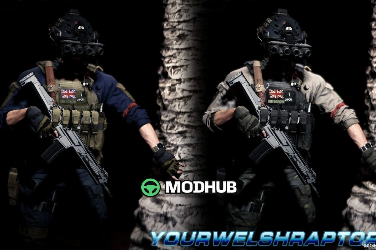 Мод персонажа Task Force 141 для GTA 5