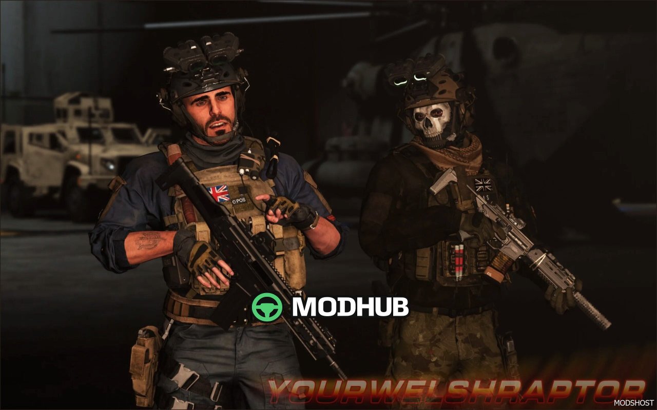 Мод персонажа Task Force 141 для GTA 5
