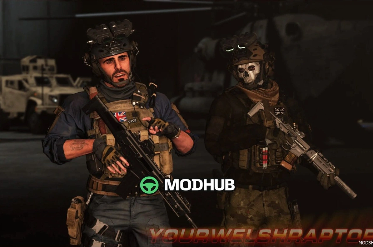 Мод персонажа Task Force 141 для GTA 5