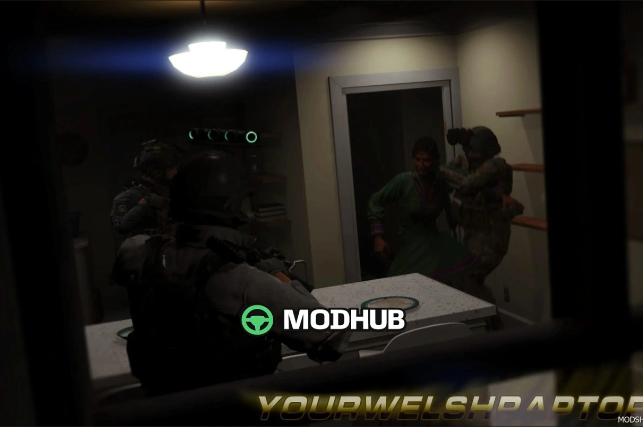 Мод персонажа Task Force 141 для GTA 5