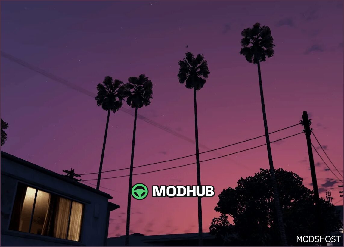 Старі пальми для GTA 5