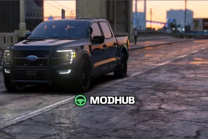 Pickup Ford F150 Undercover Blackout für GTA 5