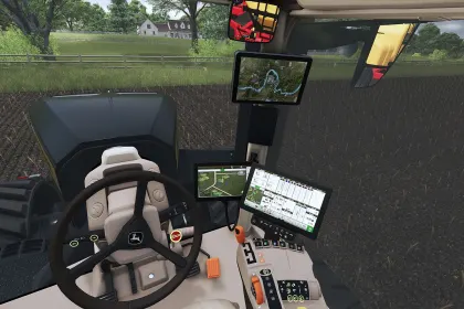 John Deere 9RX 710–830 Signature Edition для Farming Simulator 25 — 4