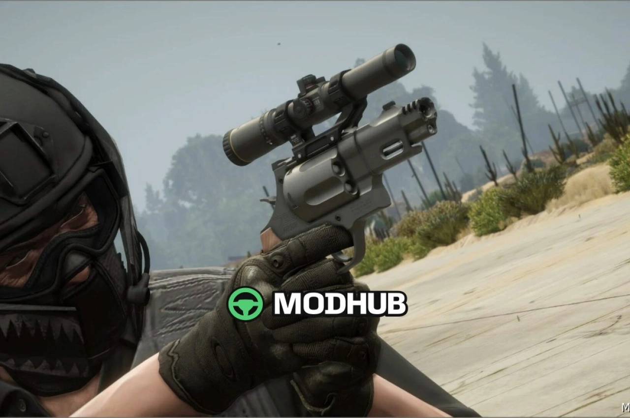 Револьвер Basilisk для GTA 5