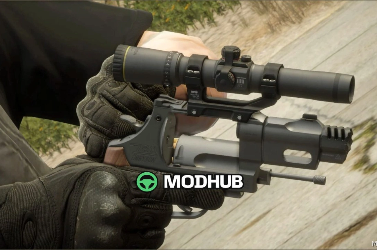 Револьвер Basilisk для GTA 5