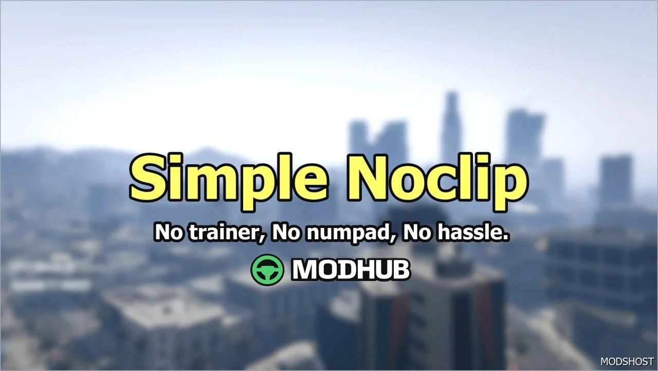 Скрипт Noclip для GTA 5