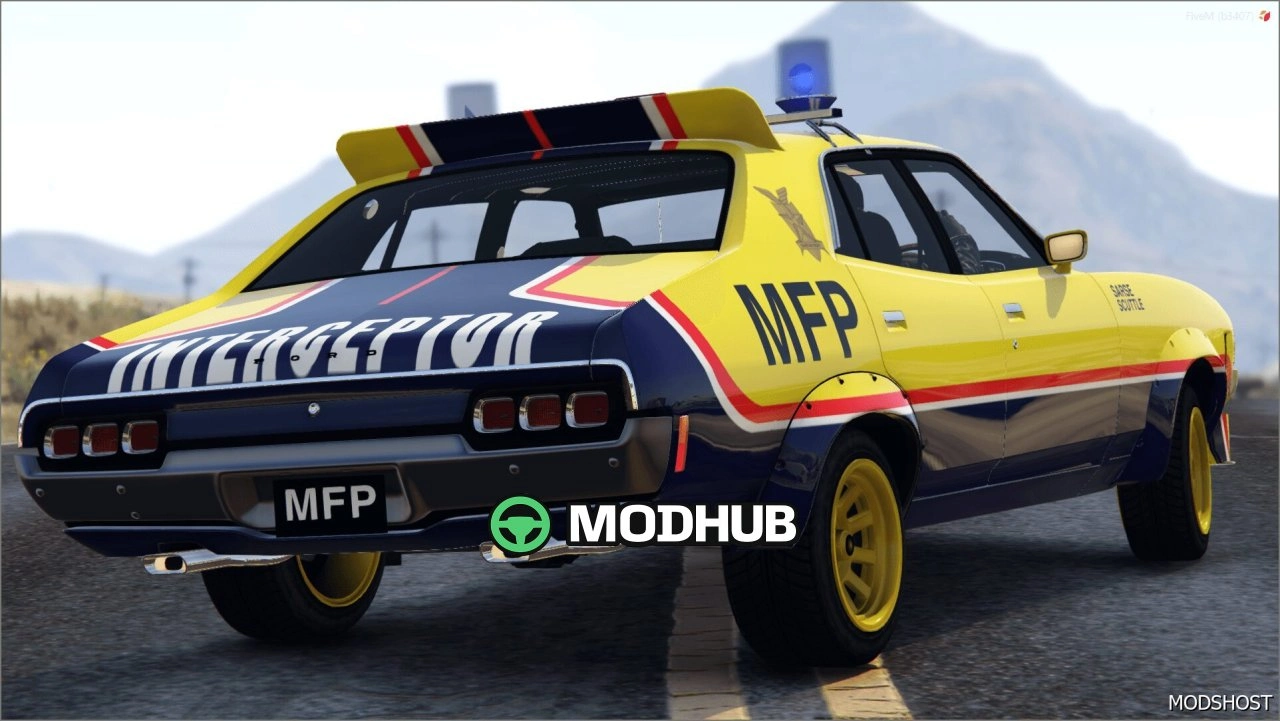 Автомобіль 1972 XA Ford Falcon MAD MAX для GTA 5