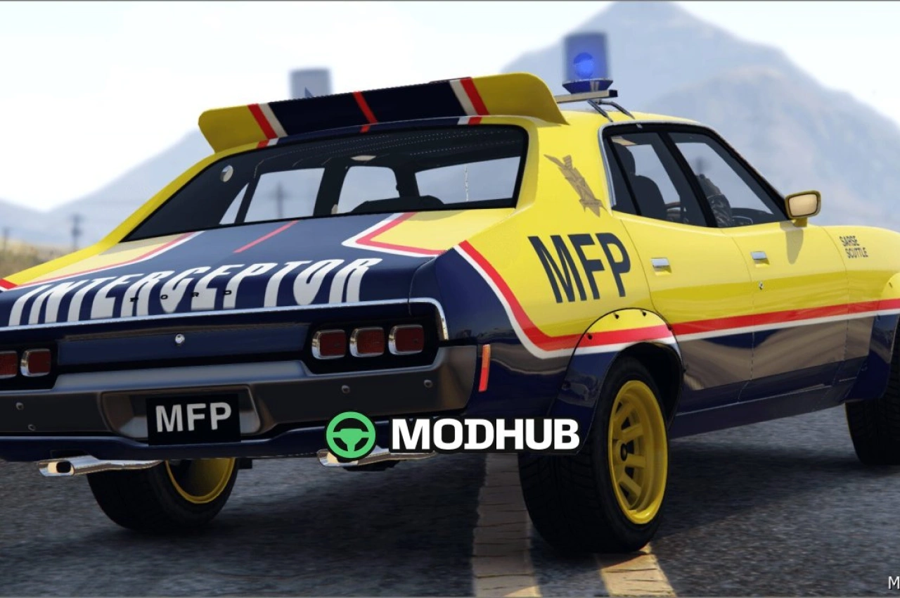 Автомобіль 1972 XA Ford Falcon MAD MAX для GTA 5