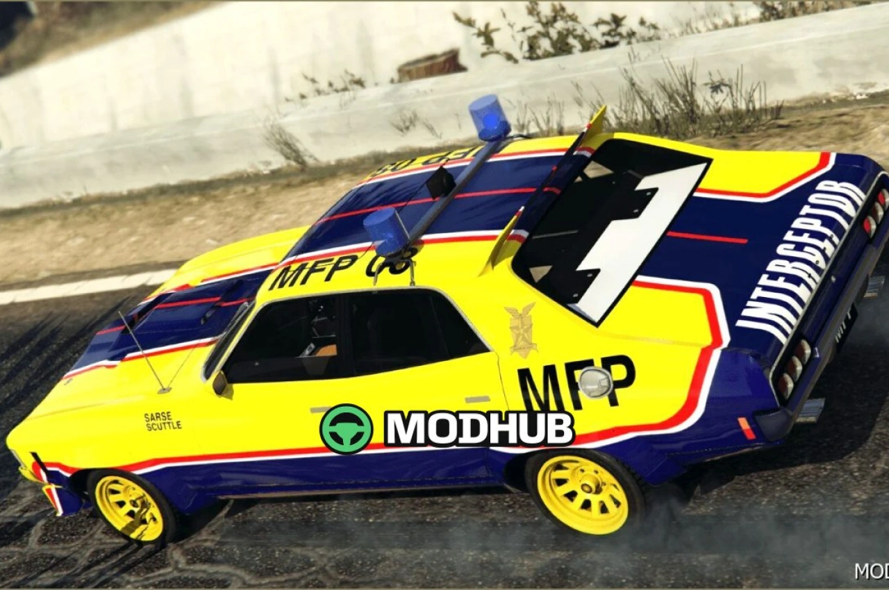 Автомобіль 1972 XA Ford Falcon MAD MAX для GTA 5