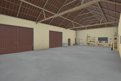 Гараж для техніки (3 версії) для Farming Simulator 25 — 5