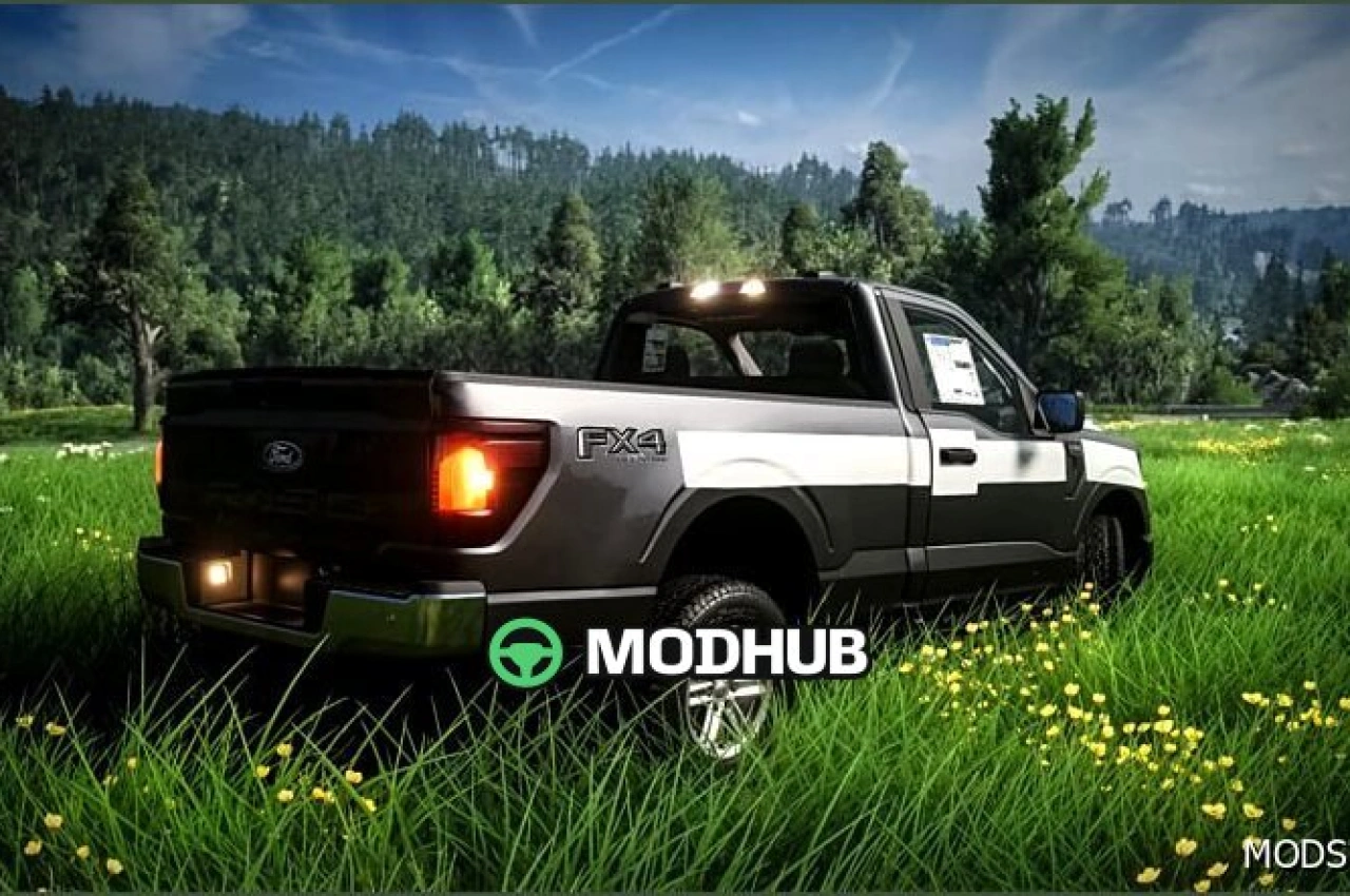 Автомобіль Ford F 150 2025 для BeamNG.drive