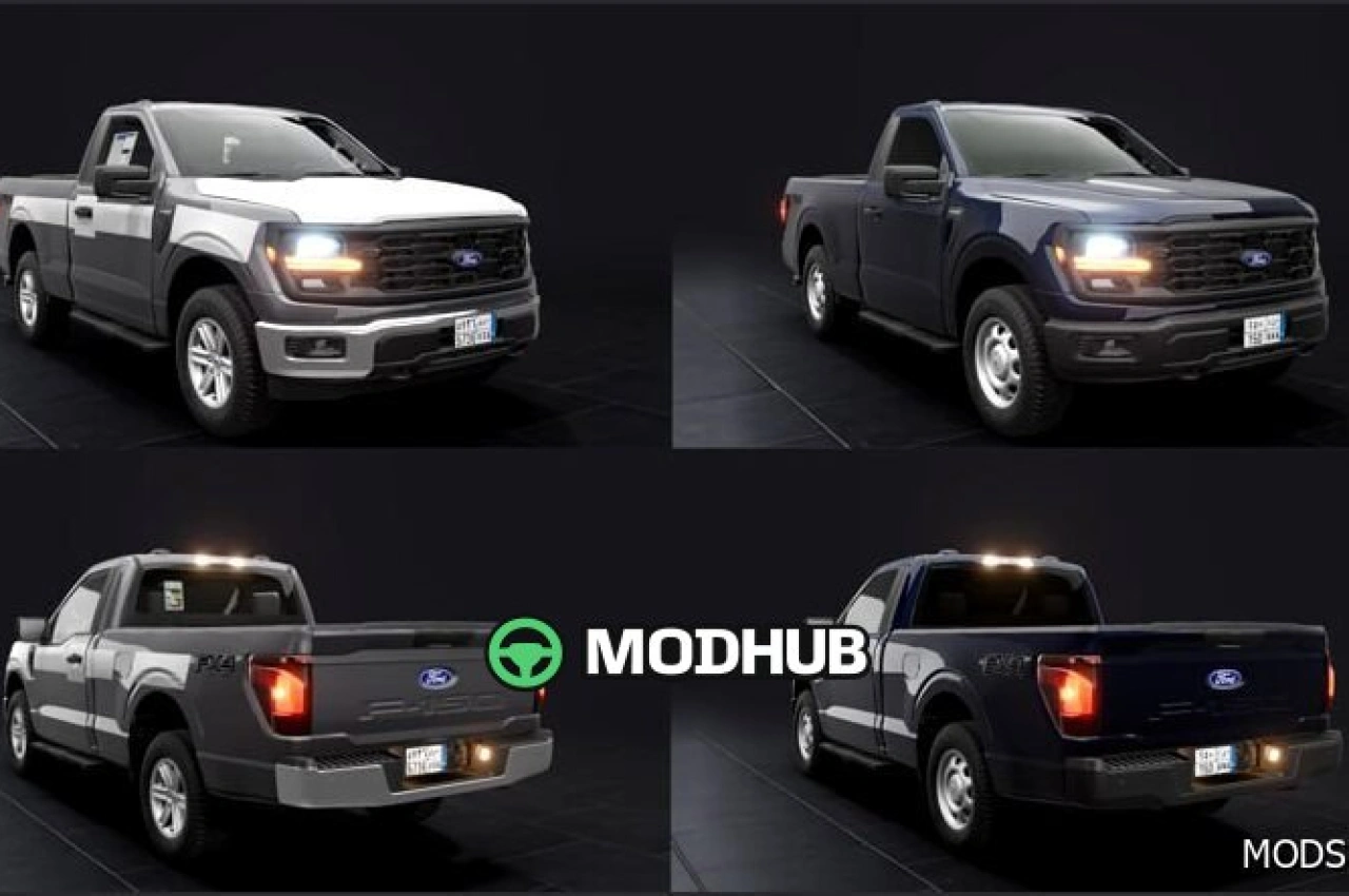 Автомобіль Ford F 150 2025 для BeamNG.drive