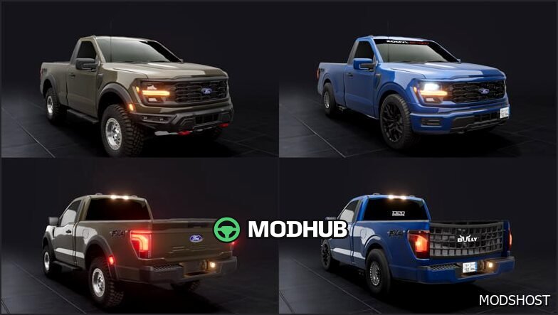 Автомобіль Ford F 150 2025 для BeamNG.drive