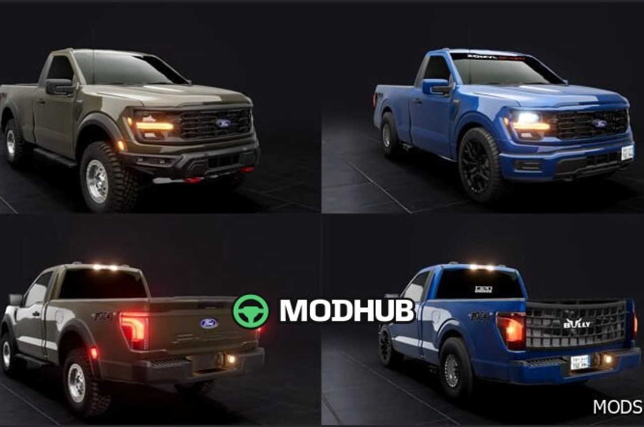 Автомобіль Ford F 150 2025 для BeamNG.drive