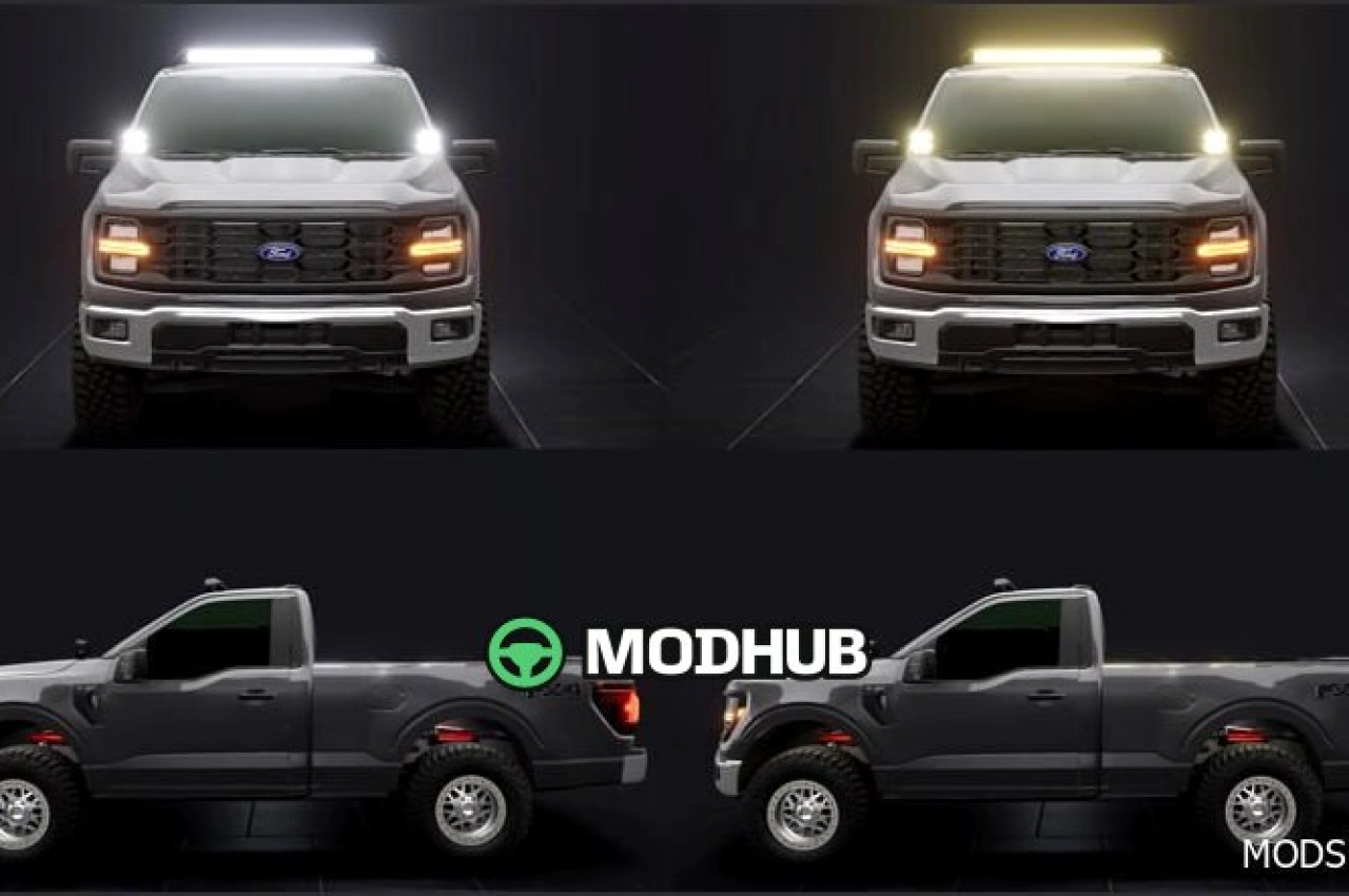 Автомобіль Ford F 150 2025 для BeamNG.drive