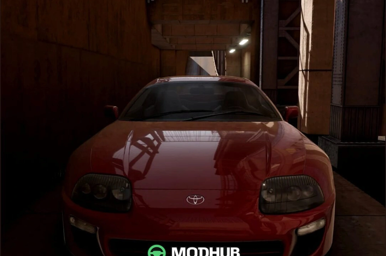 Автомобіль Toyota Supra A80 для BeamNG.drive