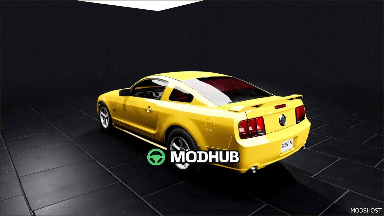 Автомобіль Ford Mustang 2008 для BeamNG.drive