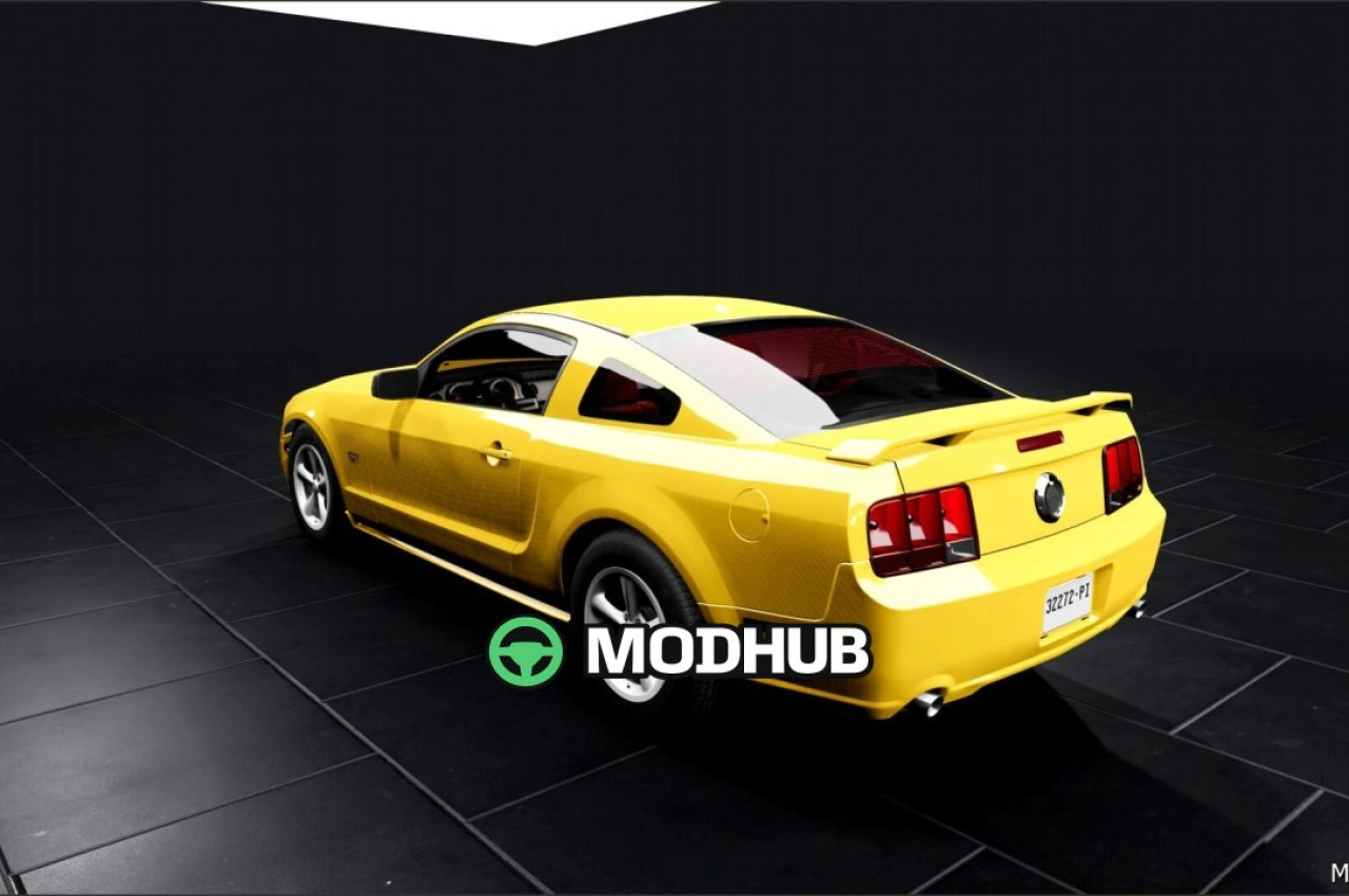 Автомобіль Ford Mustang 2008 для BeamNG.drive