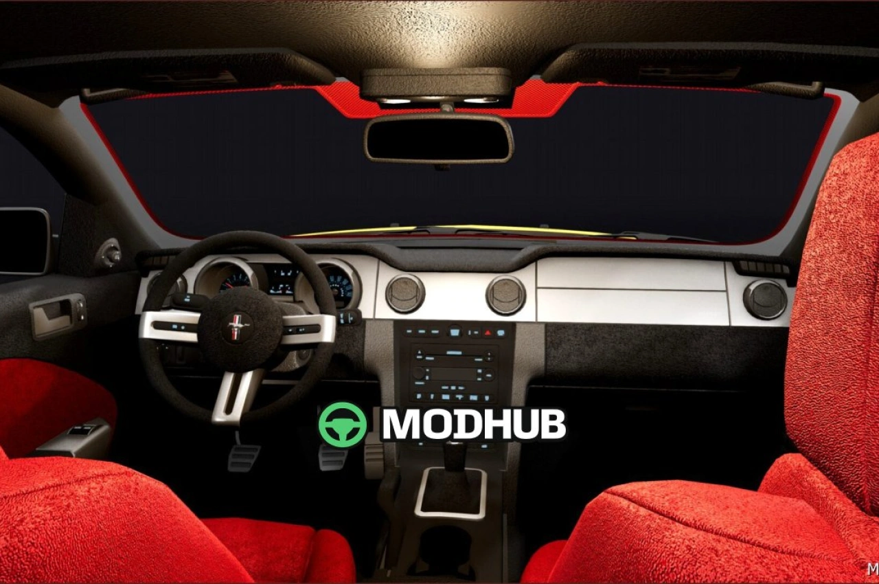 Автомобіль Ford Mustang 2008 для BeamNG.drive