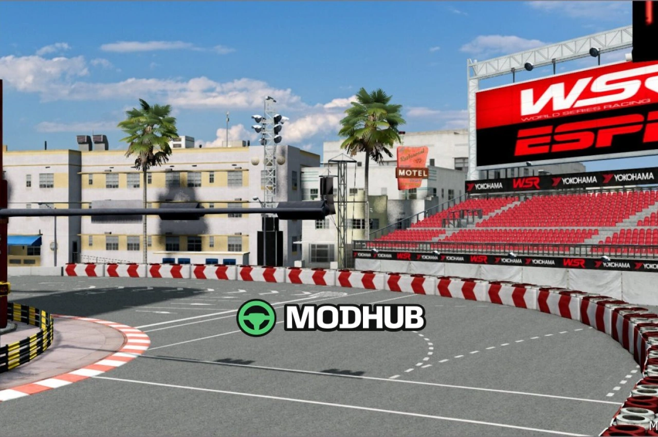 Карта Bayside Miami для BeamNG.drive