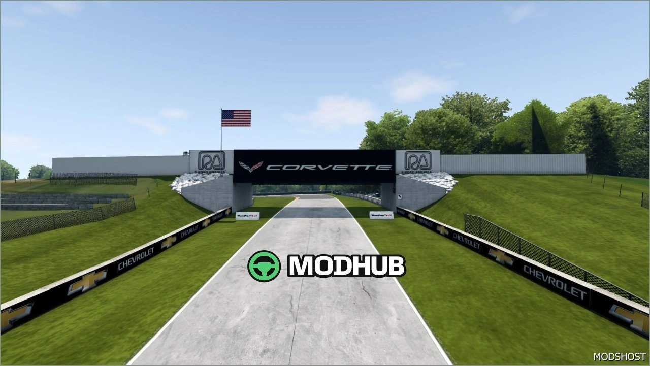 Карта Road America 2024 для BeamNG.drive