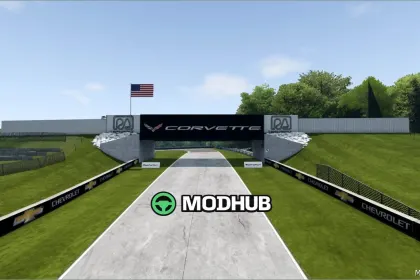 Mapa Road America 2024 do BeamNG.drive