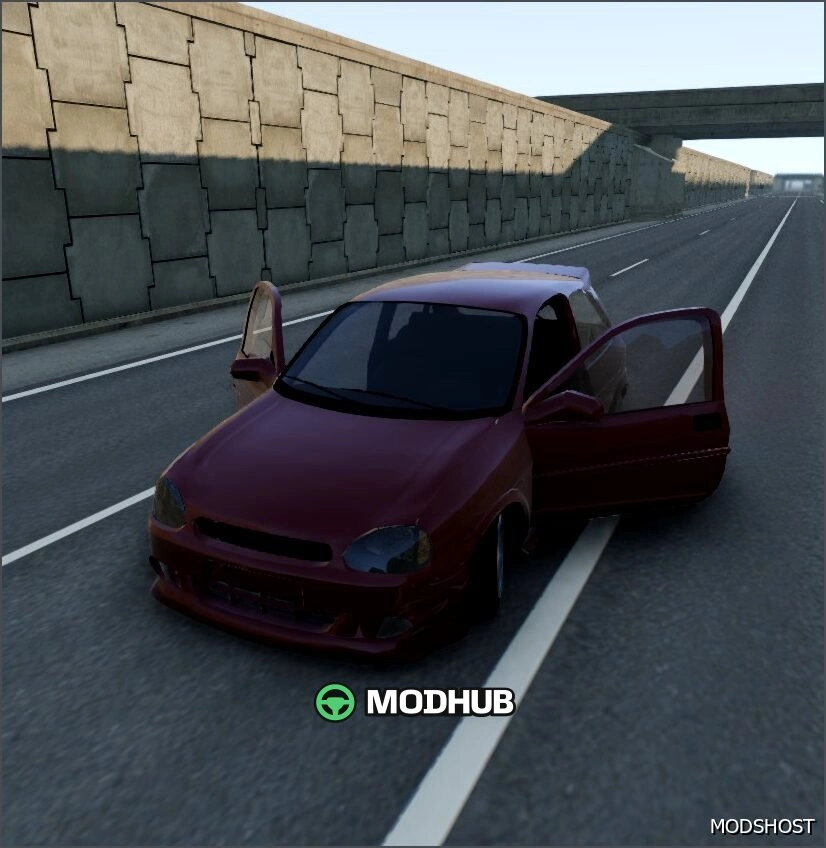 Автомобіль Opel Corsa B (1993-2000) для BeamNG.drive