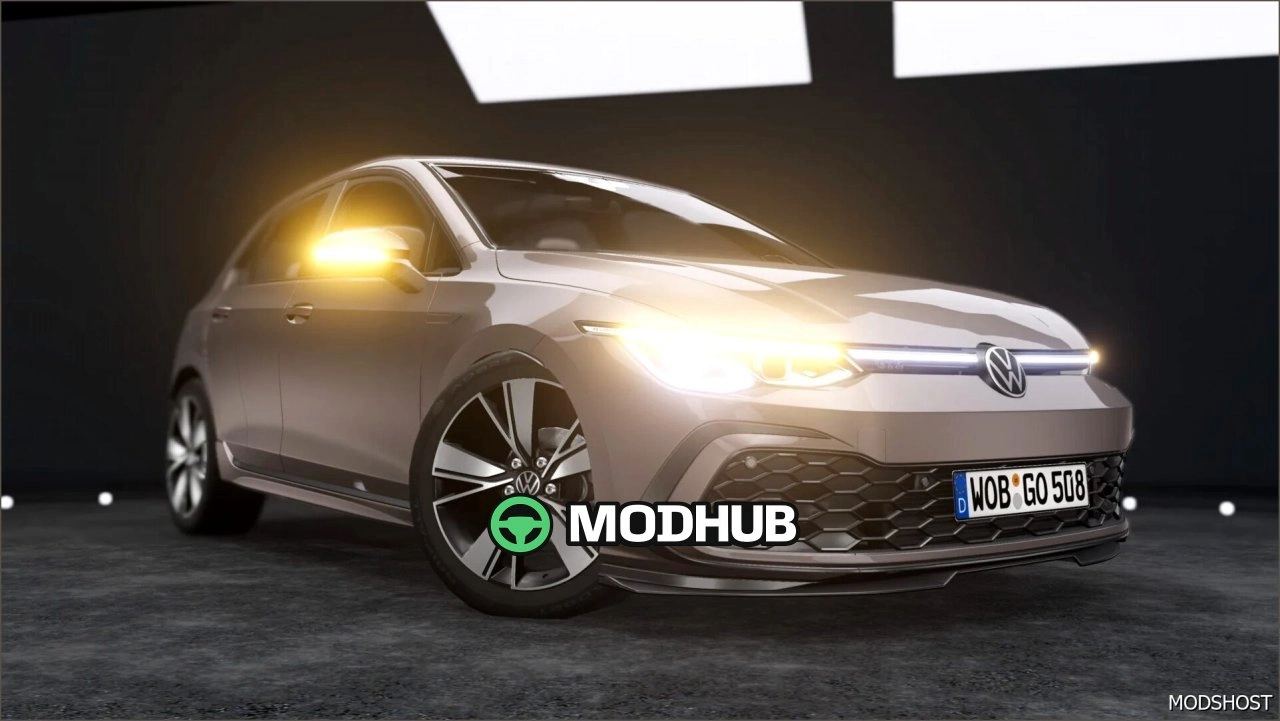 Автомобіль Volkswagen Golf MK8 2020 2024 для BeamNG.drive